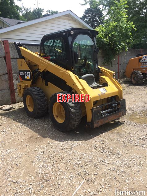 2014 cat 262d for sale|skid steer 262 cab highflow.